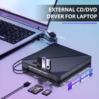 External Cd Dvd Drive Portable Optical Burner Duplicator Usb Windows Mac