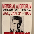 1956 Elvis Presley Memorial Auditorium Buffalo Ny Poster 13 5x22