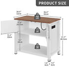 Metal Aquarium Stand With Stoage For 40-75 Gallon  Fish Tank W power Outlets