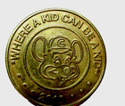 2010 Chuck E Cheese Collectors Rare Brass Coin Tokens For Arcade Games -lot Of 1