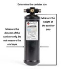 Ac Receiver Drier For John Deere Re576834 Case 47821526-198 60-1-0019