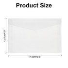 60 Pack Vellum Paper  5x7 Inch Vellum Jackets Pre-folded Triangle Envelopes