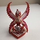 Anne Stokes Sugar Strawberry Cream Fairy Trinket Box Lid Only Read