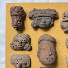 15 Pre-columbian Figures Pieces Colima La Venta Chup  cuaro Teotihuac  n Mexico