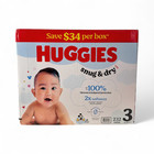 Huggies Snug   Dry Leakproof Disposable Baby Diapers  size 3  - 232 Count