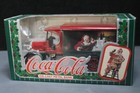 Vintage  Coca-cola Santa Claus Christmas Metal Coin Bank Truck Diecast 1 34 2920