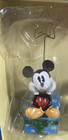 Disney Mickey Mouse Christmas Picture Frame Boxed Set Photo Clip   Snow Globe