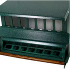 Heritage Farms Bird Feeder Green Squirrel-proof Steel 15lb Capacity Locking Top