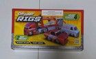Cartuned Series 2 Racing 2 Car Carrier W  2 Cars  Adjustable Ramps  Diecast