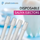 1000 White Dental Saliva Ejectors Ejector Disposable Suction Tips
