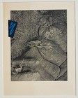 Minna Citron Hand Signed Original Mixed Media Etching Pastel Collage  15 35  