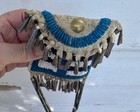 Antique Indian Montana Native American Beaded Purse Strike A Light Bag