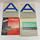 Lot Of 22 Used Reel To Reel Tapes Sold As Blanks   Empty Reels  Leaders