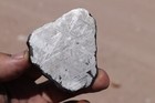 Muonionalusta Etched  Meteorite Full Slice Weight 56 9 Grams 2 5 Inches