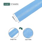 1 Inch Single Fold Bias Tape Polyester For Sewing blue 10 Yards 