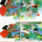 5bags Confetti Glass Coe90 Microwave Kiln Fusing For Jewelry Mix Color 