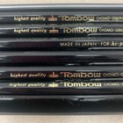 Vtg Tombow Drafting Pencils 1 Doz Set Mono-100 Highest Quality In Plastic Case