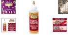 Fabric Fusion Glue 4 Oz  Nontoxic Permanent Adhesive For All Fabrics