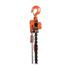 3 Ton Manual Chain Hoist 6600 Lbs  30 Ft G80 Black Tempered Chain