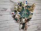 Christmas Wreath  Christian Wreath  Door Hanger  Christmas Decor