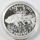 2015 Canada 1 Oz Silver North American Sportfish Northern Pike  20 Coin  70034p