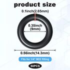 Thickened O-rings Power Pressure Washer 1 4  M22  3 8  Quick Connect Garden Hose