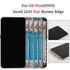 For Samsung Galaxy S8  S8 Plus G955u Lcd Display Screen Replacement Black Frame