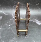 Vtg C  1960 s Israel Brass Napkin Holder  jerusalem 
