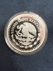 1987 Mexico 1 Oz Silver Libertad Proof Coin     Ultra-low Mintage     With Box   Coa