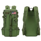 600d Fishing Backpack With Rod Holder Outdoor Tackle Bag With Flag Durable