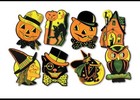Beistle Pkgd Halloween Cutouts 9 Inch 8 Pack  2-4 Packs  8 Different Designs