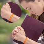 36pcs Jesus Loves You Silicone Wristbands  Rubber Bracelets Christian3177