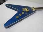 80 s Vintage Cort Flying V Electric Guitar W  Original Case ------------ Cool   