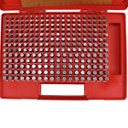 Hfs r  250 Pcs 0 251-0 500  M2 Class Zz Steel Pin Gage Set Plus