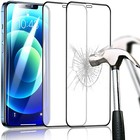 100  Edge Curved Iphone 12 11 Pro 3d Curve Hd Tempered Glass Screen Protector Us