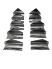 Corner Weld In Taco Style Saddle Gusset For 1-3 4  Tubing Roll Cages 10 Pack