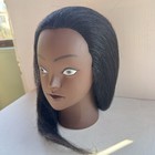100  Human Hair Mannequin Head Hairdresser Manikin Training Cosmetology Doll