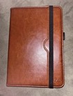 Apple Ipad Mini 3  16gb  Wi-fi  7 9  Exc Cond W  Brown Leather Case Bundle