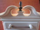 Vintage Coin Bank Celluloid lucite Park Sherman Highboy Dresser