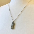 Mastiff Dog Silver Necklace