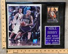 Vintage Mike Bibby Sports Memorabilia Sacramento Kings Plaque  10 Point Guard