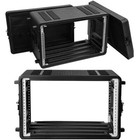 6u Rackmount Flight Case     Watertight  Dust-proof  10 2  D X 19  W For Transport