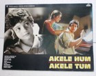 Akele Hum Akele Tum 10pc Rare Lobby Card Bollywood 1995 Aamir Manisha 22 5x17