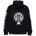 Dogtown Skateboards Cross Logo Black Zip Hoody Sweatshirt