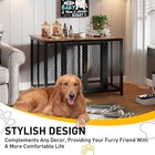 Sturdy Metal Pet Dog Crate Pet Dog Kennel Cage Furniture Sofa End Table Storage