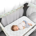Pack And Play Mattress Protector Pad 38  X 26  Waterproof Sheets Fitted White 1