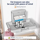 Commercial Baby Changing Station wall Mounted Baby Changing Station With Safety 