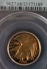 1987-w  5 00 Gold Pcgs Pr68 Dcam Unc 