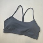 Lululemon Sport Bra Women 10 Racer Back Removable Pad Train Yoga Run Gym Core No