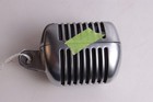 Vintage Chrome Microphone Body     Hml     Shure 55 Style Housing     Parts Or Rest